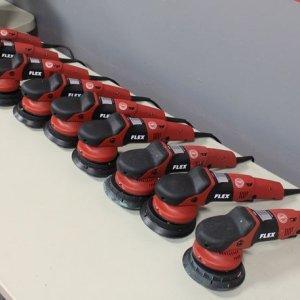 The FINISHER - FLEX XFE7 15mm Orbital Polisher Mike Philips