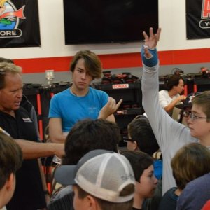Boy Scouts Troop 840 at Autogeek with Mike Phillips 2017
