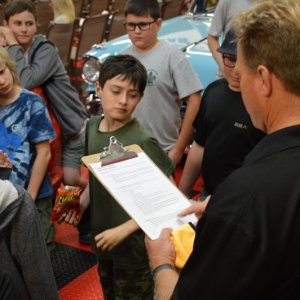 Boy Scouts Troop 840 at Autogeek with Mike Phillips 2017