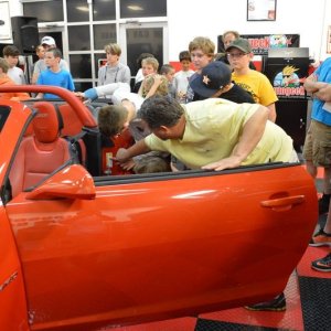 Boy Scouts Troop 840 at Autogeek with Mike Phillips 2017