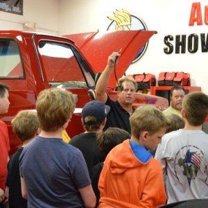 Boy Scouts Troop 840 at Autogeek with Mike Phillips 2017