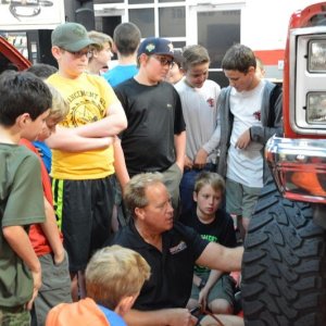 Boy Scouts Troop 840 at Autogeek with Mike Phillips 2017