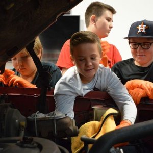 Boy Scouts Troop 840 at Autogeek with Mike Phillips 2017