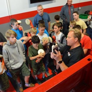 Boy Scouts Troop 840 at Autogeek with Mike Phillips 2017