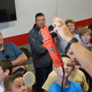 Boy Scouts Troop 840 at Autogeek with Mike Phillips 2017