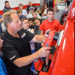 Boy Scouts Troop 840 at Autogeek with Mike Phillips 2017