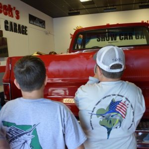 Boy Scouts Troop 840 at Autogeek with Mike Phillips 2017