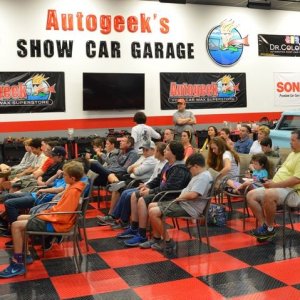 Boy Scouts Troop 840 at Autogeek with Mike Phillips 2017