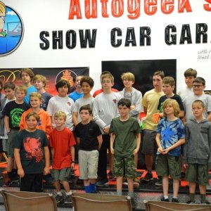 Boy Scouts Troop 840 at Autogeek with Mike Phillips 2017