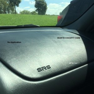 Wurth Cockpit Care After 1 Week Application
