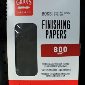 Griots Garage BOSS Finishing Papers Mike Phillips Autogeek