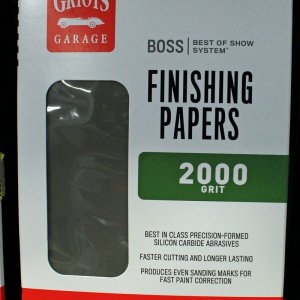 Griots Garage BOSS Finishing Papers Mike Phillips Autogeek
