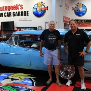 Mike Phillips Jay Leno Mike Stowe Autogeek