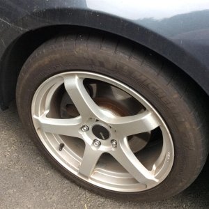 wheel before