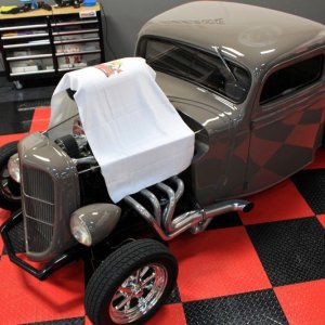 Full BLOWN RUPES on a Full Blown 1936 Ford Streetrod Mike Phillips