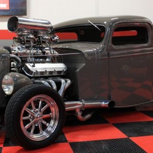 Full BLOWN RUPES on a Full Blown 1936 Ford Streetrod Mike Phillips