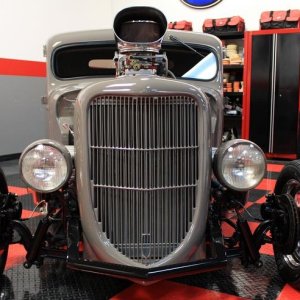 Full BLOWN RUPES on a Full Blown 1936 Ford Streetrod Mike Phillips