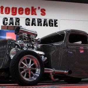 Full BLOWN RUPES on a Full Blown 1936 Ford Streetrod Mike Phillips