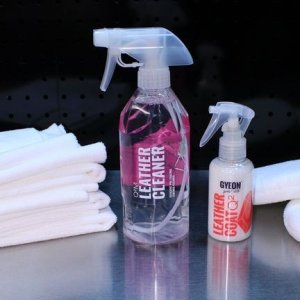 GYEON Q2M Leather Cleaner and GYEON Q2 Leather Coat by Mike Phillips