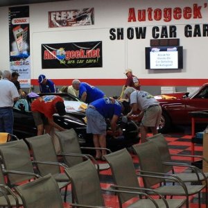 Stuart Corvette Club Detailing Class at Autogeek Mike Phillips