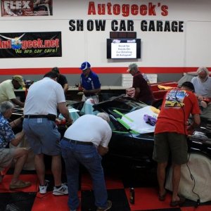 Stuart Corvette Club Detailing Class at Autogeek Mike Phillips