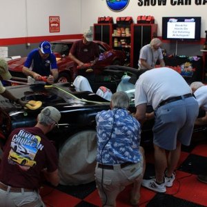 Stuart Corvette Club Detailing Class at Autogeek Mike Phillips