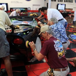 Stuart Corvette Club Detailing Class at Autogeek Mike Phillips