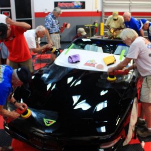Stuart Corvette Club Detailing Class at Autogeek Mike Phillips