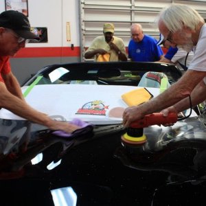 Stuart Corvette Club Detailing Class at Autogeek Mike Phillips
