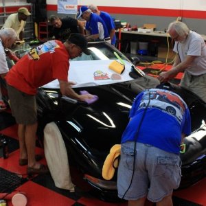 Stuart Corvette Club Detailing Class at Autogeek Mike Phillips