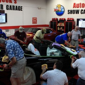 Stuart Corvette Club Detailing Class at Autogeek Mike Phillips