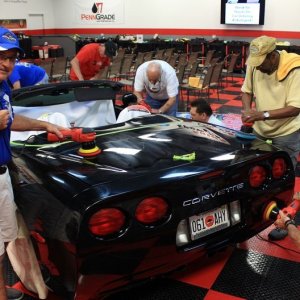 Stuart Corvette Club Detailing Class at Autogeek Mike Phillips