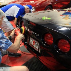 Stuart Corvette Club Detailing Class at Autogeek Mike Phillips