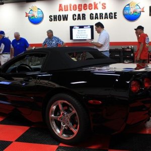 Stuart Corvette Club Detailing Class at Autogeek in Stuart, Florida