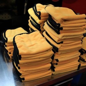 Inspect your microfiber towels when detailing cars