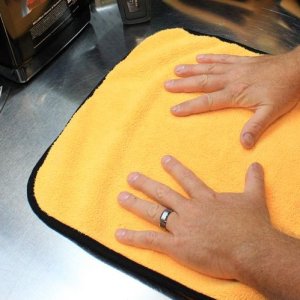 Inspect your microfiber towels when detailing cars