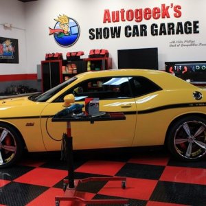 SONAX CC36 Ceramic Coating Supercharged Dodge Yellow Jacket Mike Phillips