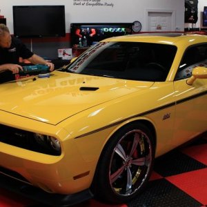 SONAX CC36 Ceramic Coating Supercharged Dodge Yellow Jacket Mike Phillips