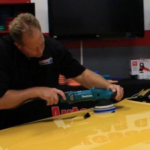 SONAX CC36 Ceramic Coating Supercharged Dodge Yellow Jacket Mike Phillips