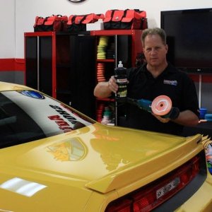 SONAX CC36 Ceramic Coating Supercharged Dodge Yellow Jacket Mike Phillips