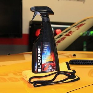 SONAX CC36 Ceramic Coating Supercharged Dodge Yellow Jacket Mike Phillips