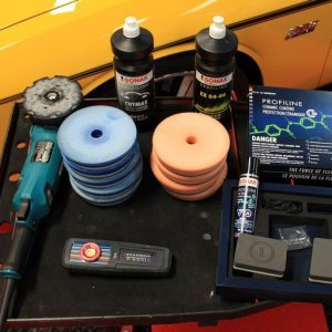 SONAX CC36 Ceramic Coating Supercharged Dodge Yellow Jacket Mike Phillips