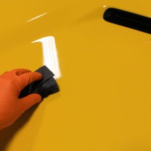 SONAX CC36 Ceramic Coating Supercharged Dodge Yellow Jacket Mike Phillips