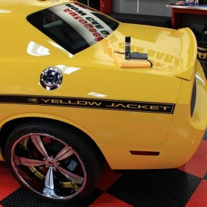SONAX CC36 Ceramic Coating Supercharged Dodge Yellow Jacket Mike Phillips
