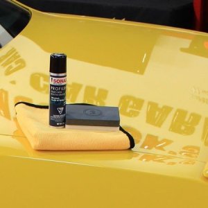 SONAX CC36 Ceramic Coating Supercharged Dodge Yellow Jacket Mike Phillips