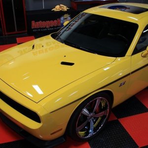 SONAX CC36 Ceramic Coating Supercharged Dodge Yellow Jacket Mike Phillips