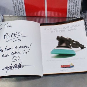 Happy RUPES Birthday Tim! Mike Phillips Autogeek