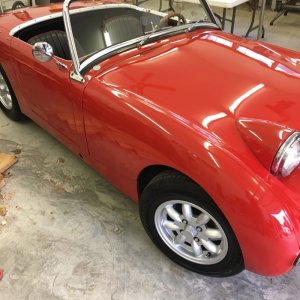 1960 Austin Healey Bugeye Sprite