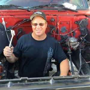 Crack in truck frame Mike Phillips