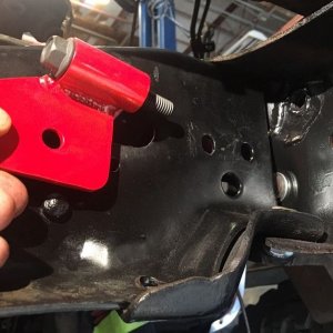 Crack in truck frame Mike Phillips